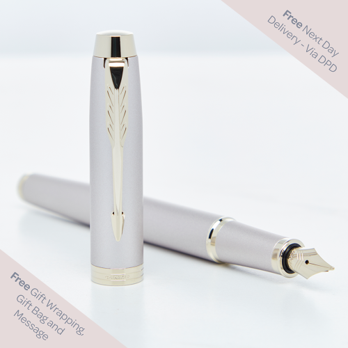 Parker IM Monochrome Champagne Fountain Pen