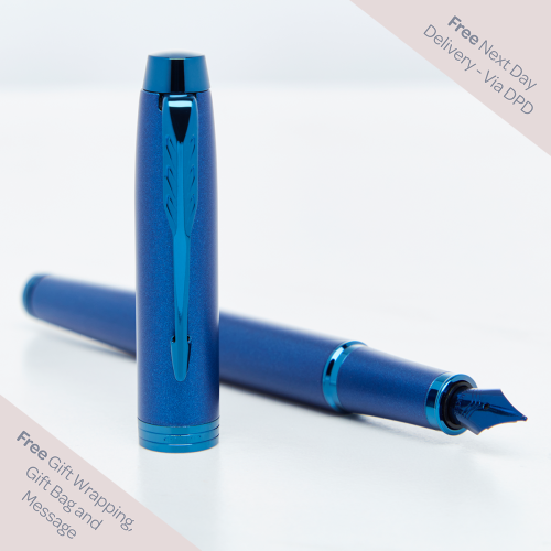 Parker IM Monochrome Blue Fountain Pen