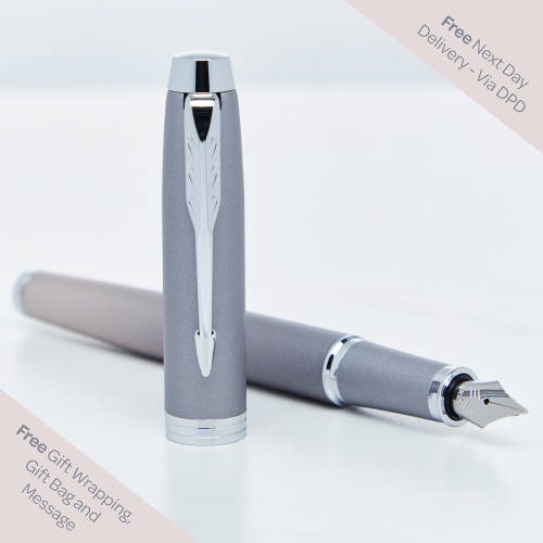 Parker IM Rituals Grey Chrome Fountain Pen