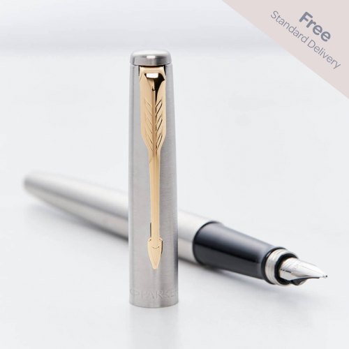 Parker Jotter Fountain Pen Gold Trim