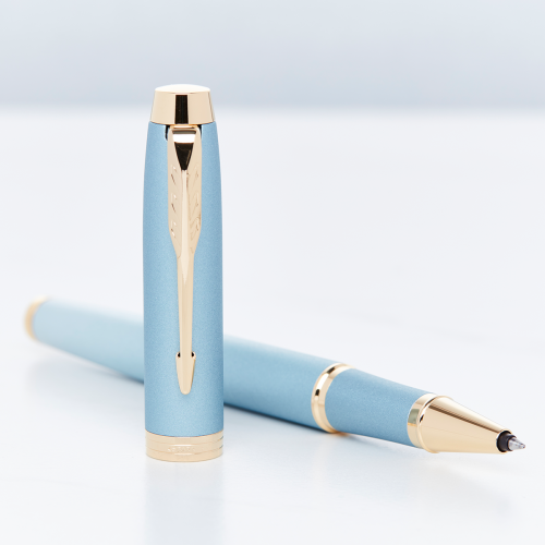 Parker IM Rituals Turquoise Green Gold Trim Rollerball Pen