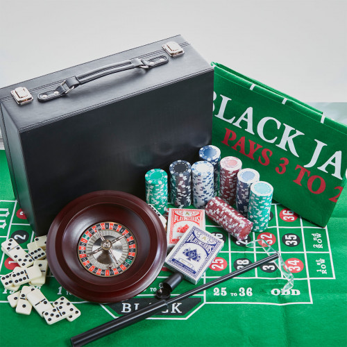 Roulette and Poker Set