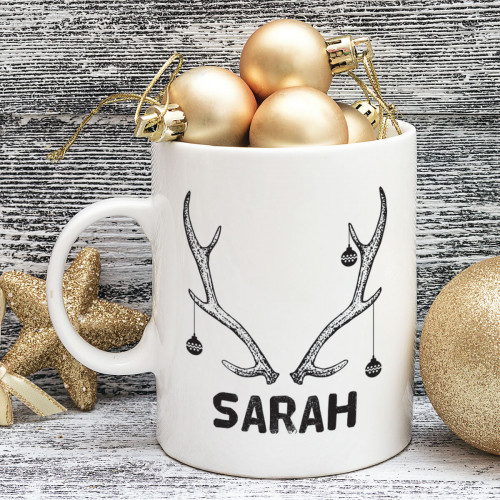 personalised christmas durham mug