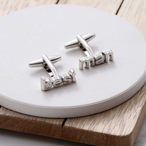 personalised best man cufflinks