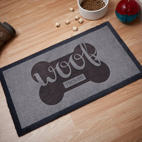 personalised dog doormat