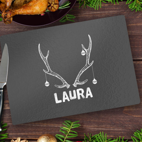 Christmas Antlers Chopping Board