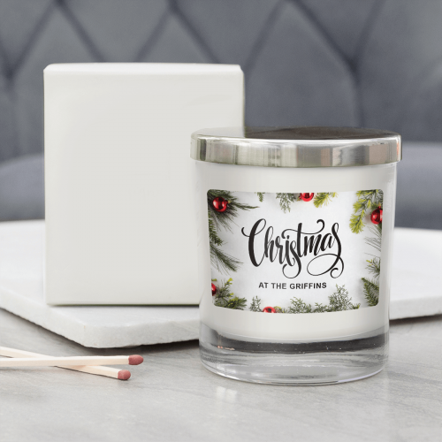 Personalised Candle
