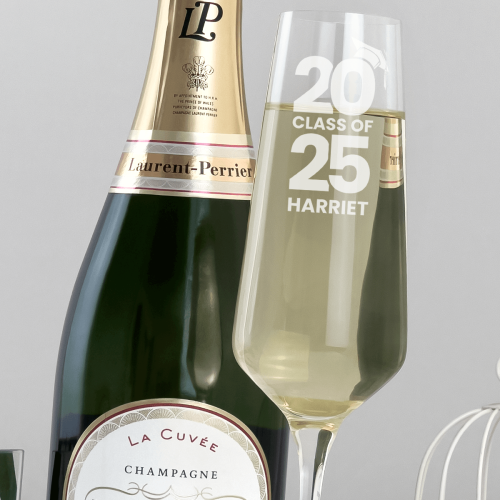 Class Of 2025 Graduation 180ml Infinity Champagne Flute