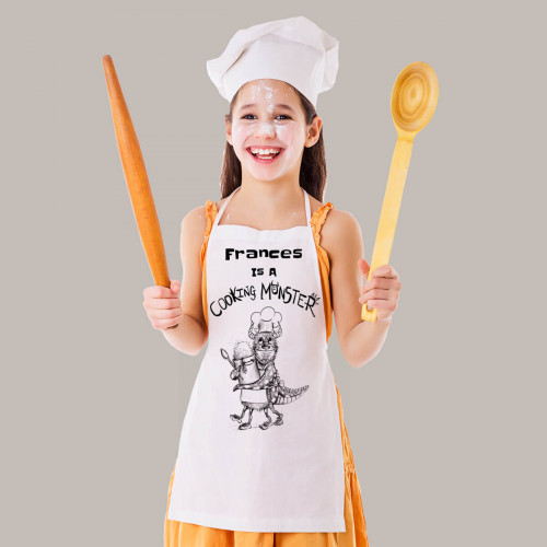 Personalised Monster Apron