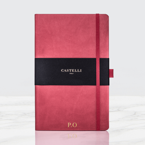 Personalised Blue Castelli Notebook