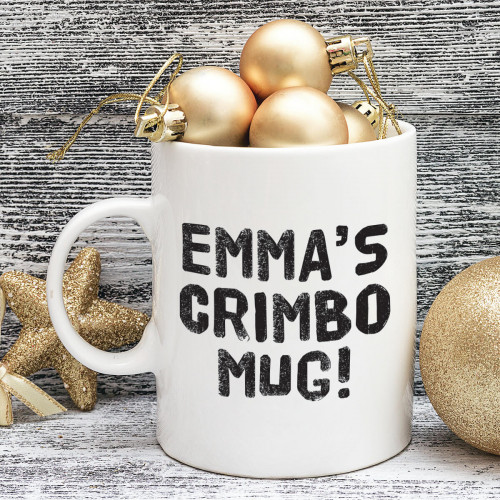 personalised christmas durham mug