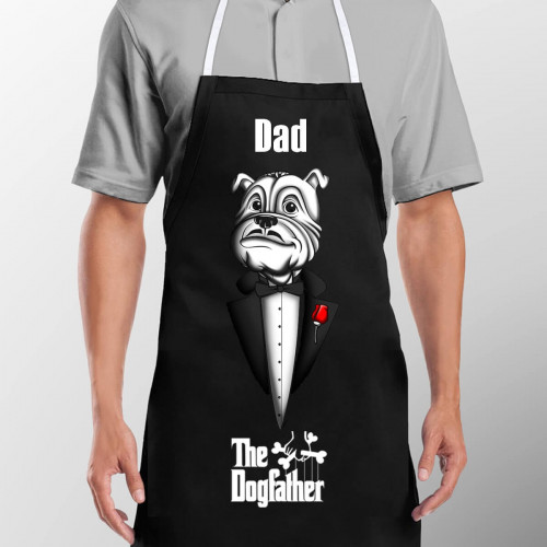 Personalised The Dogfather Apron