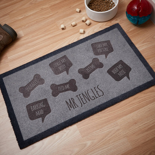 personalised Doggy Likes Doormat