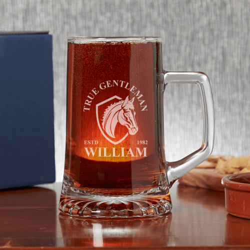 Gentleman Horse Crest 0.51 ltr Large Stern Tankard