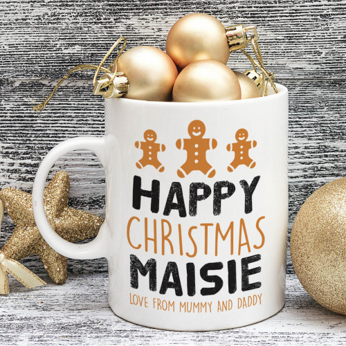 personalised christmas durham mug