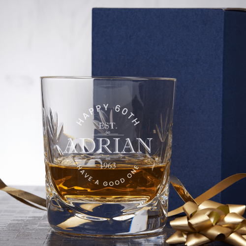 Personalised Whisky glass