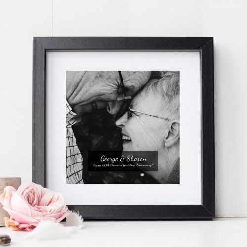 personalised Framed Photo Print