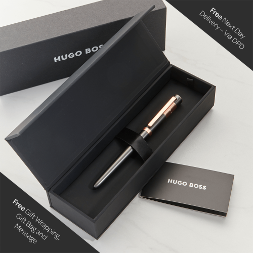 Hugo Boss Ribbon Matt Gun Fountain Pen