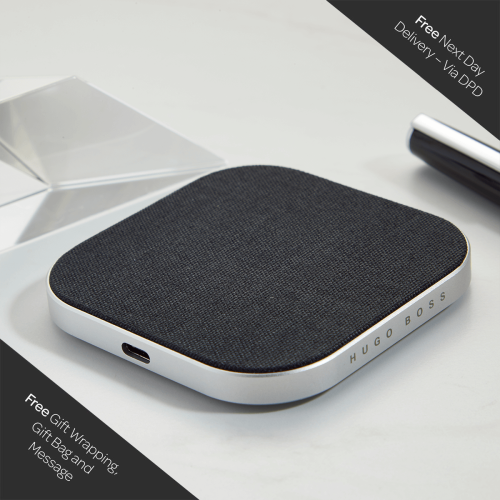 Hugo Boss Wireless Chrome Charger 