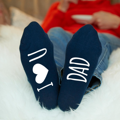 I Heart You Personalised Socks