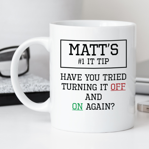Have You Tried Turning It Off And On Again Durham Mug