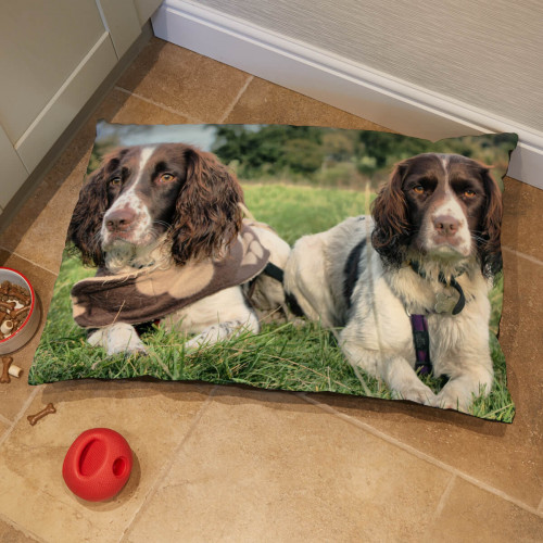 personalised Medium Dog Bed