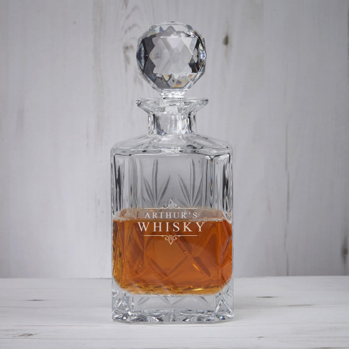 Personalised decanter