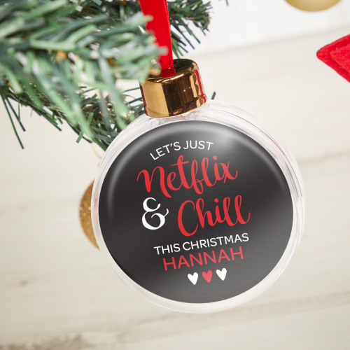 Netflix & Chill This Christmas Bauble