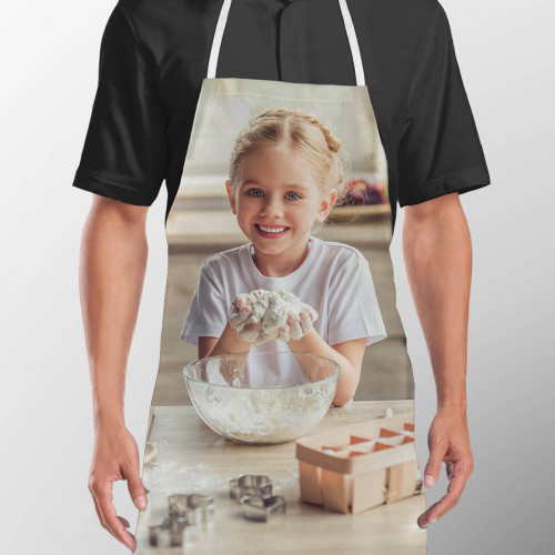 personalised Adult Photo Apron