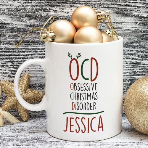 personalised christmas durham mug