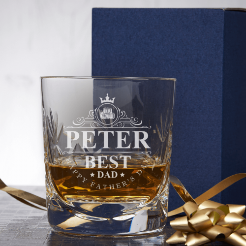 personalised whisky glass