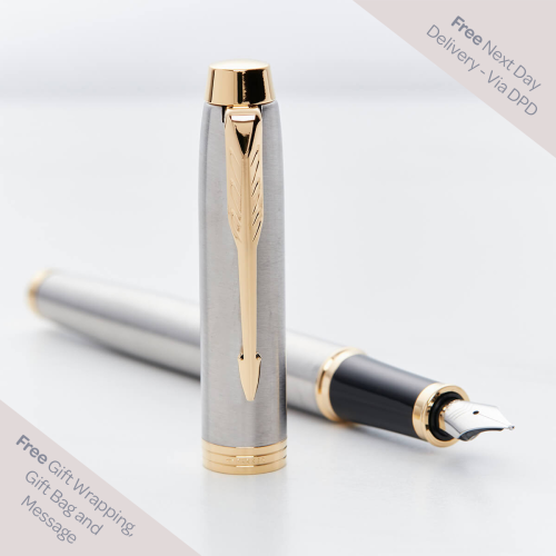personalised Parker IM Fountain Pen Metal