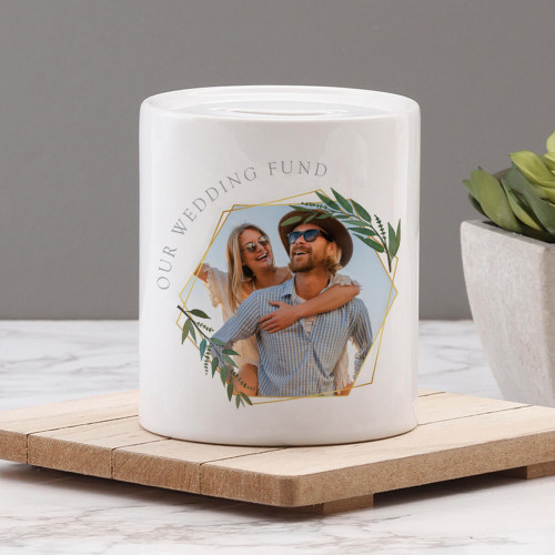 Personalised Wedding Fund Money Box