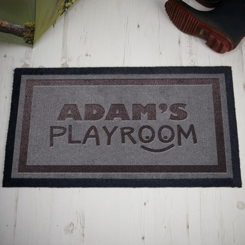 personalised Playroom Doormat
