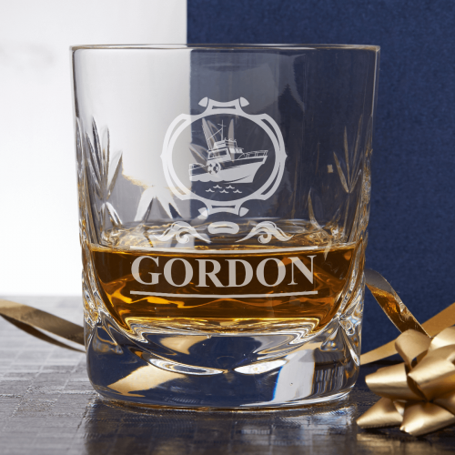 Personalised Whisky glass