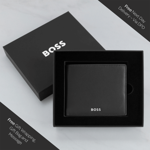 Hugo Boss Classic Smooth Money Wallet - Black