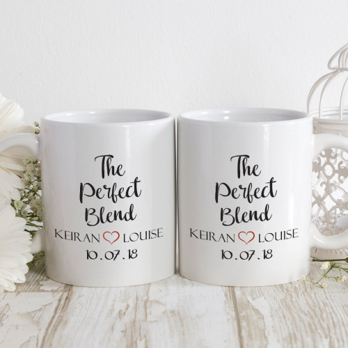 personalised the perfect blend matching mugs