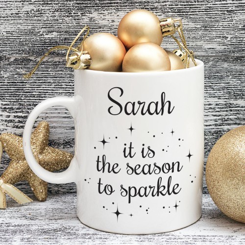 personalised christmas durham mug