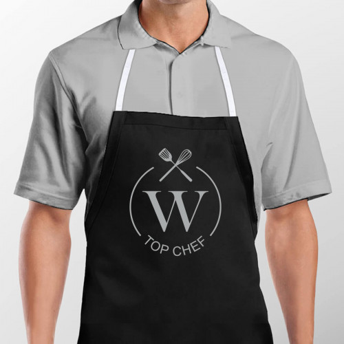 personalised top chef apron