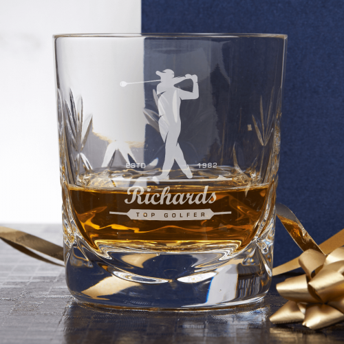 Personalised Whisky glass