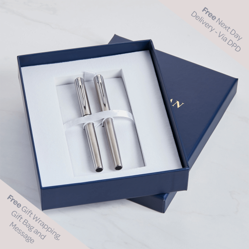 personalised Waterman Graduate Duo Pen Gift Box