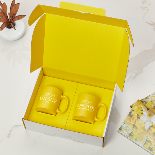 Yellow Inner ON-SITE Mug and Replacement Mug