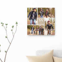 personalised 12x12 Collage Canvas