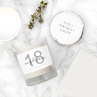 Personalised Birthday Candle