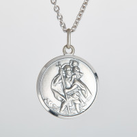 Personalised Sterling Silver St Christopher