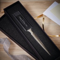 personalised Optical Crystal Letter Opener 21.5cm