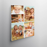 personalised 24x16" Collage Photo Canvas