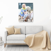 28x20" Personalised Photo Canvas