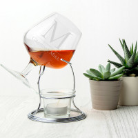 personalised Brandy Warmer Set