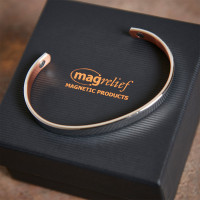 personalised Magrelief Bangle - Copper 